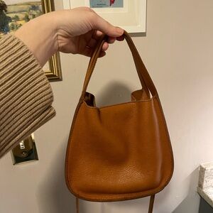 Madewell Tan Leather Crossbody Bag
